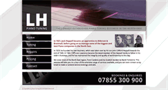 Desktop Screenshot of lhpianotuning.co.uk